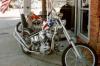 Easy Rider replicas of Captain America and Billy Bike