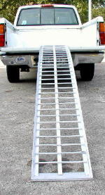 Ramp Master 3-Ramp System
supports a total of 2,700 pounds.