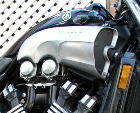1998 Yamaha V-Max
Boost cover painted black.